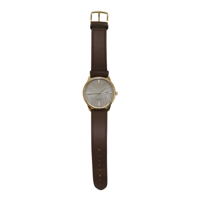Citizen Eco Drive Dress Classic Watch with Leather Strap 40mm, BM7593-09X
