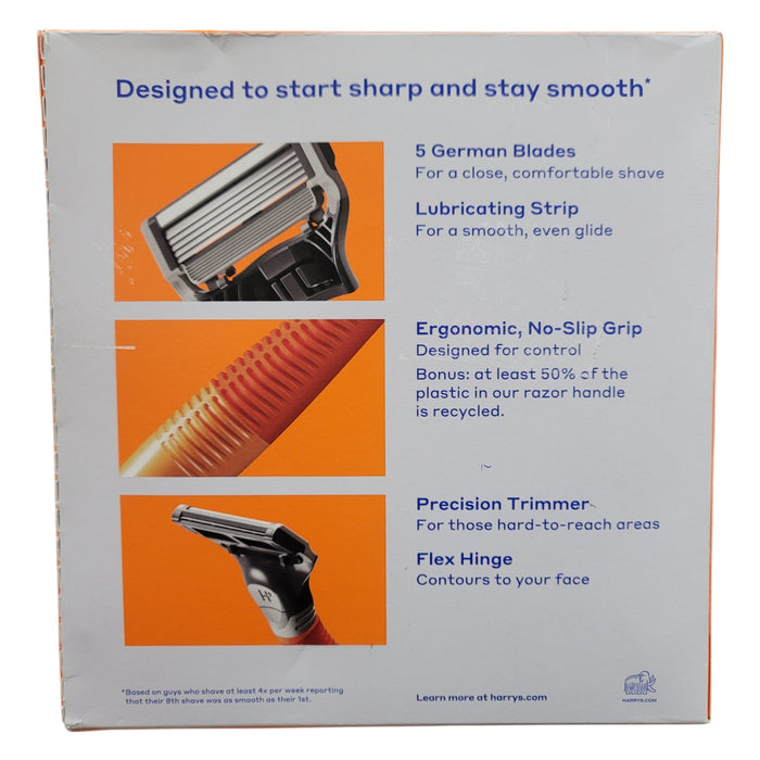 Harry's Truman Shave Set, 12 Cartridges + 1 Handle