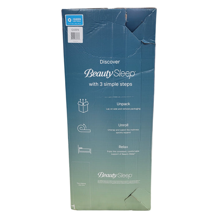 BeautySleep 10" Medium Firm Queen Hybrid Mattress