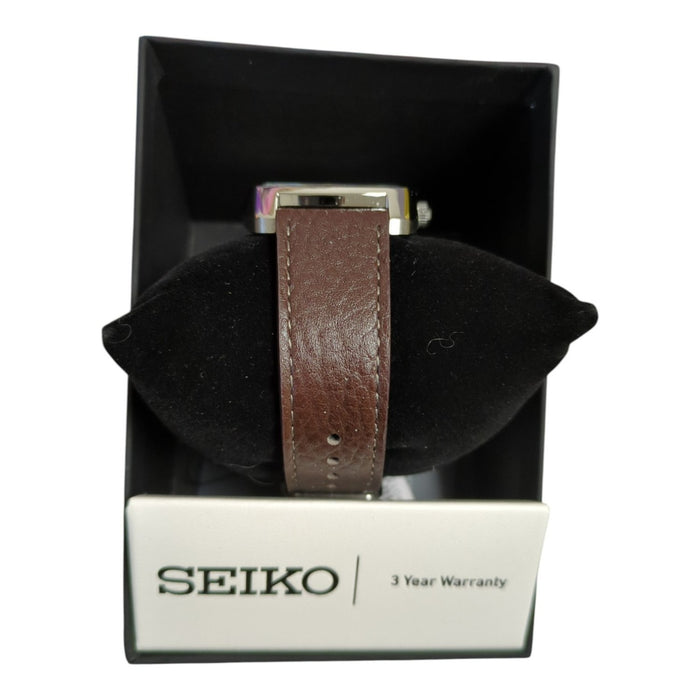 Seiko Recraft Series Automatic Leather Watch, 40mm, Green Dial, SNKP27