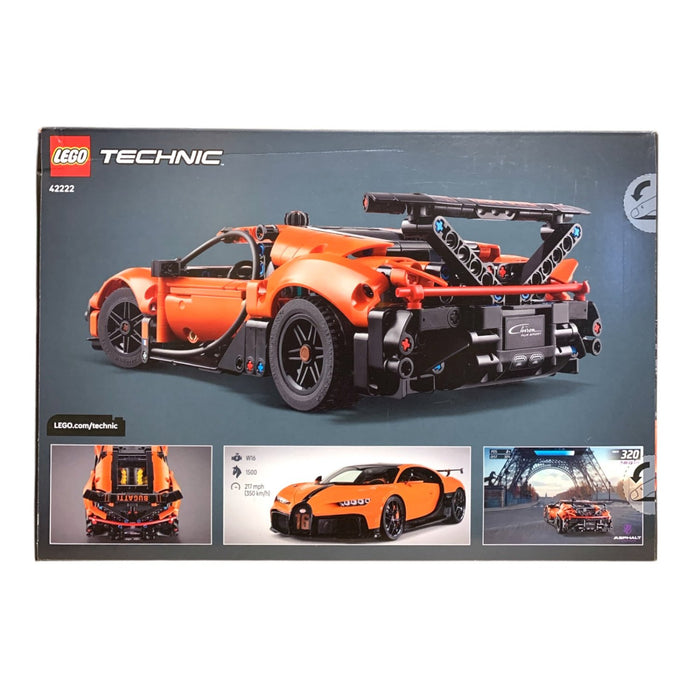LEGO TECHNIC Bugatti Chiron Pur Sport Hypercar, 42222, 771 Pieces