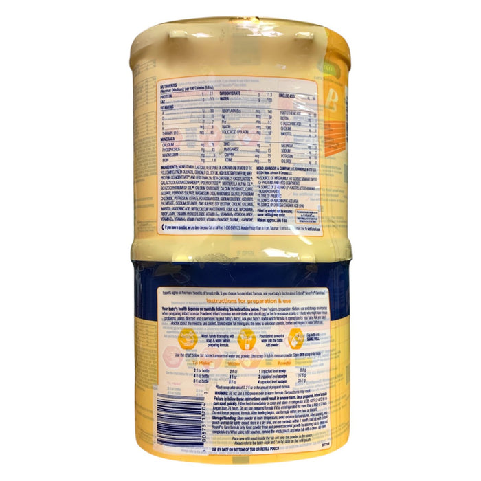 Enfamil Neuropro Care Instant Infant Formula, 2-Pack, 20.7 oz. each
