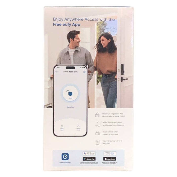 eufy E31 Keyless Entry Smart Lock with Fingerprint Reader