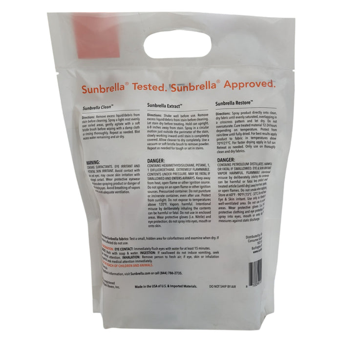 Sunbrella Total Fabric Care Kit, 16 fl oz / 5 oz