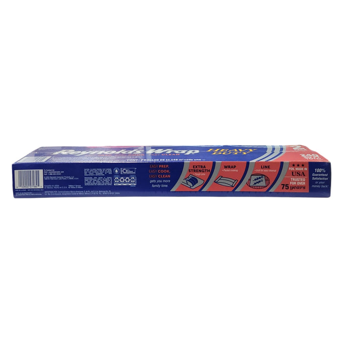 Reynolds Wrap Heavy Duty 18" Aluminum Foil, 120 sq. ft., 2 pack