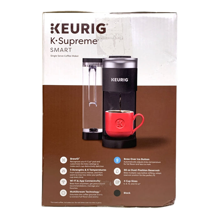 Keurig K-Supreme Smart Single Serve K-Cup Pod Coffee Maker (Black)