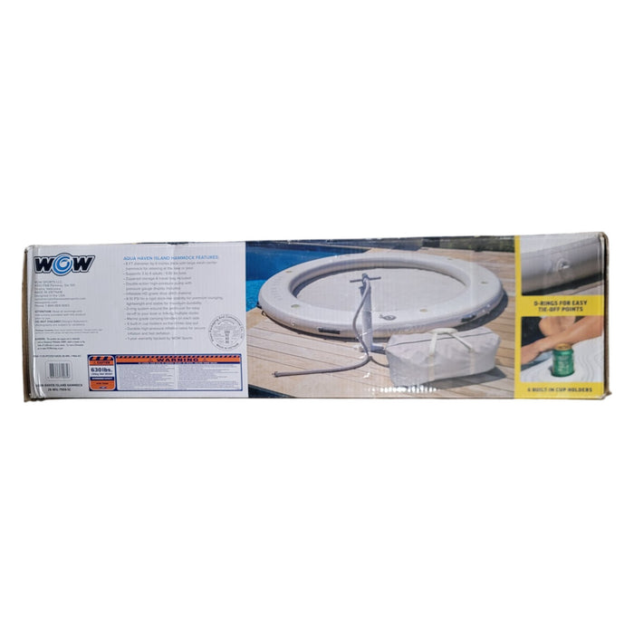 WOW Sports Aqua Haven Floating Mesh Pool Hammock