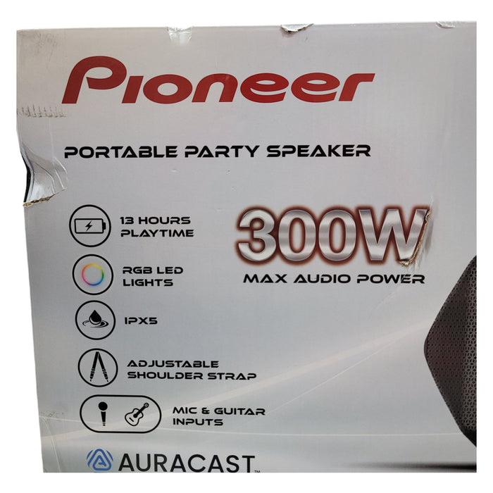 Pioneer Portable Bluetooth Boombox Party Speaker