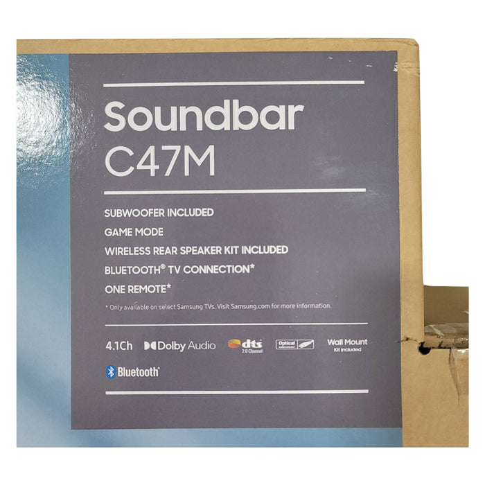 Samsung 4.1 Channel Soundbar w/Subwoofer - HW C47M