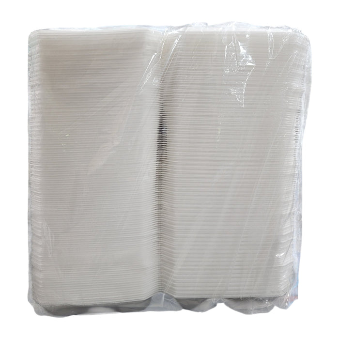 Hefty Supreme Foam Hinged Lid Container, 3-Compartment 125 ct.
