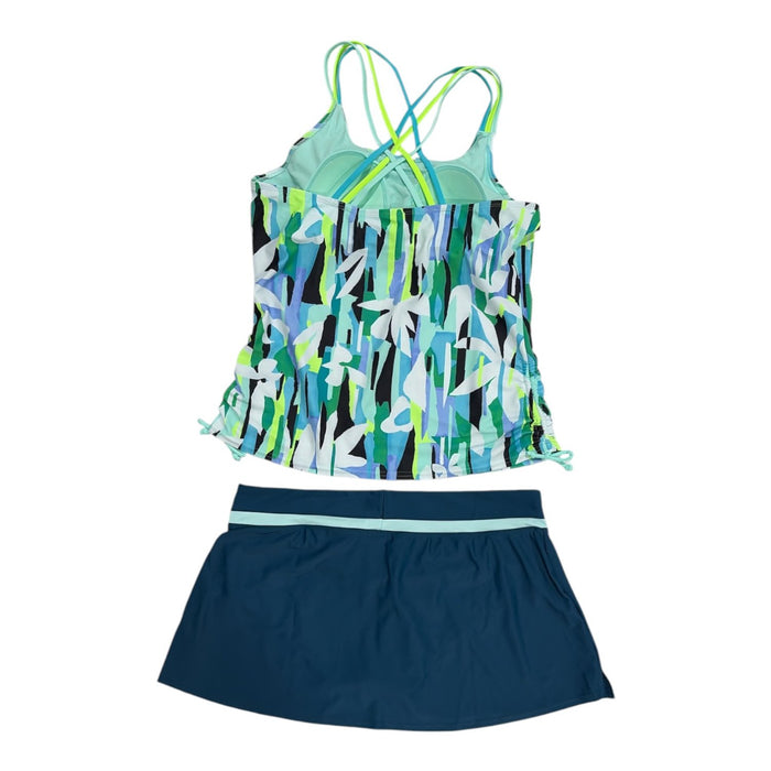 ZeroXposur Women’s 2 Piece Fashion Scoop Neck Tankini Set