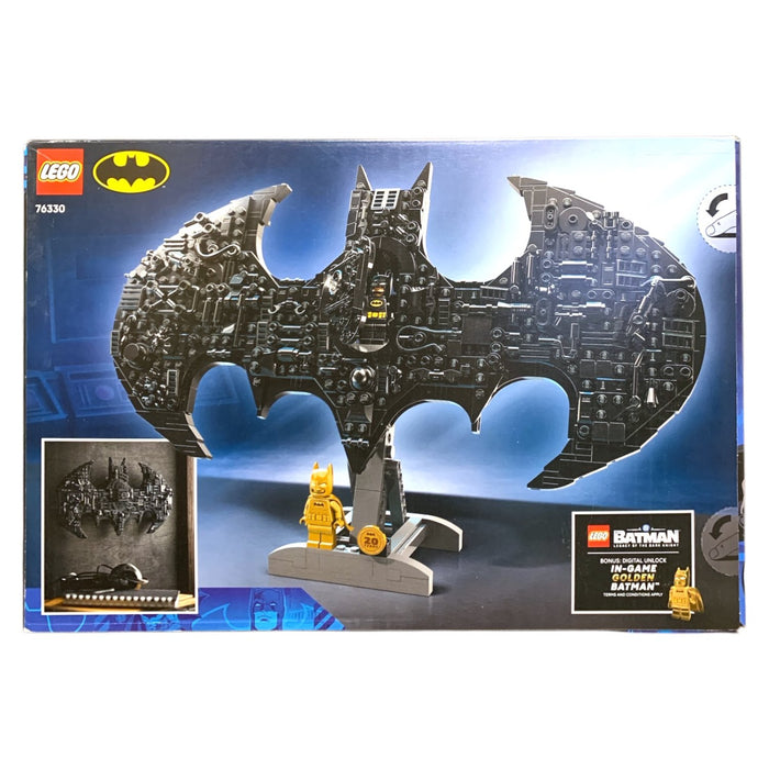 LEGO DC – Batman: Batman Logo with Two Minifigures, 76330, 678 Pieces