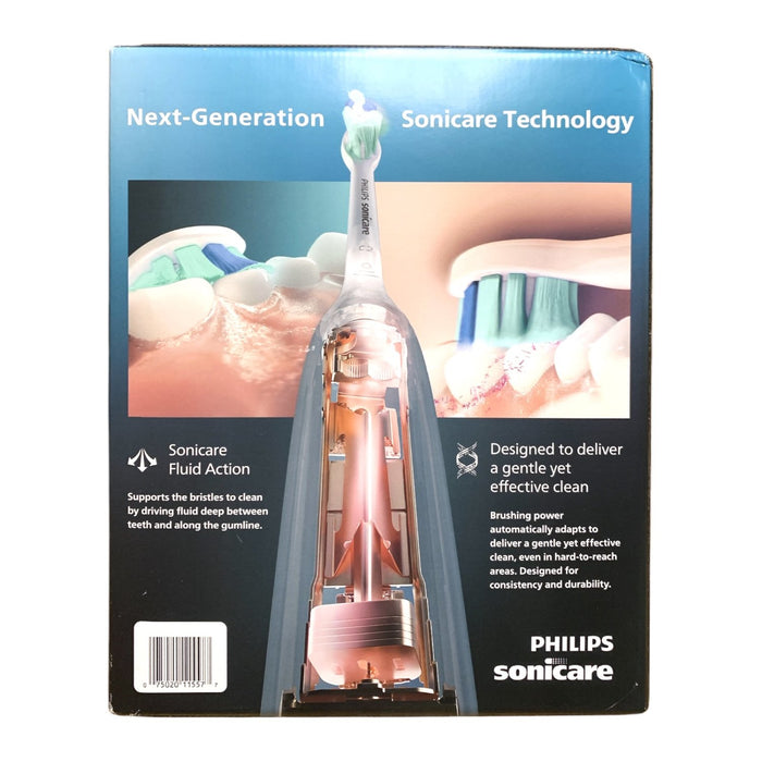 Philips Sonicare Total Clean Rechargeable Toothbrush, 2 pack Bundle, White