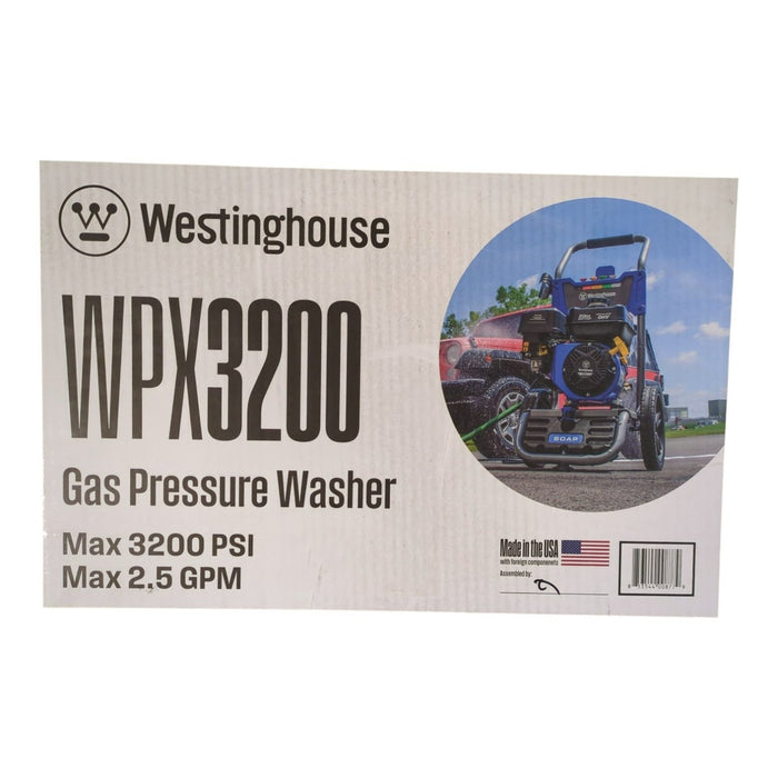 Westinghouse 3200PSI Gas-Powered 2.5GPM Pressure Washer, WPX3200