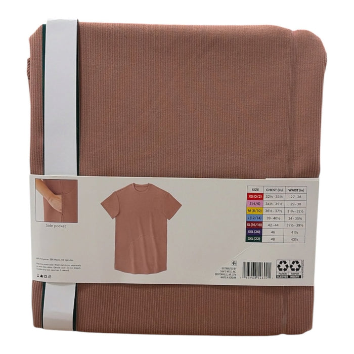 Member's Mark Women's Short Sleeve Sandwash Dress