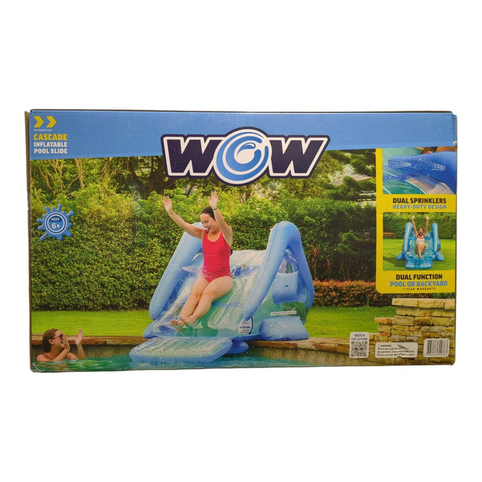 WOW Sports Cascade Inflatable Pool Water Slide