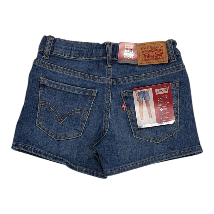 Levi's Girls Adjustable Waist Mid Rise Denim Short