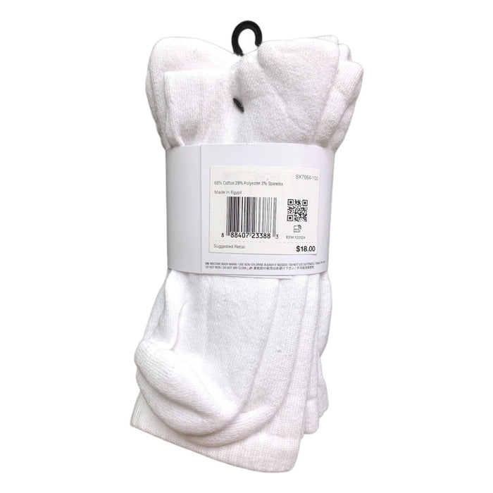 Nike Everyday Cotton Cushioned Dri-FIT Unisex Adult Crew Socks, 3-Pack