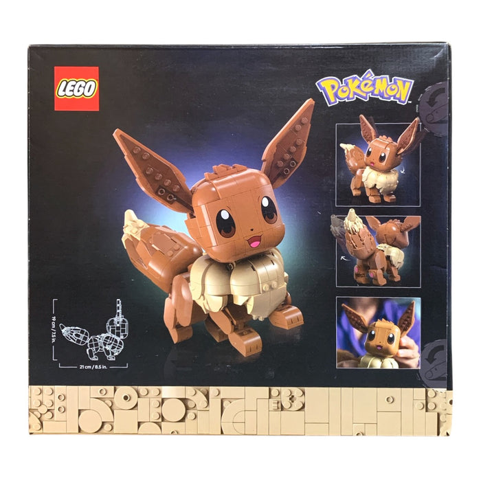 LEGO Pokémon – Eevee, 72151, 587 Pieces., Building Set for Adults