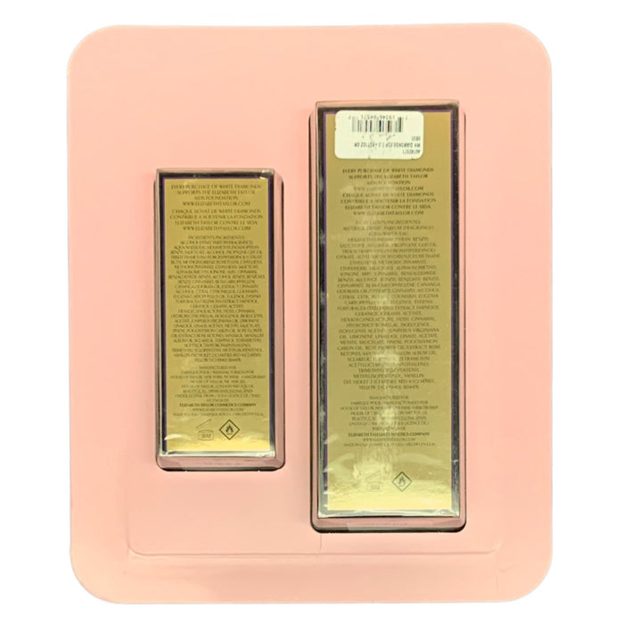 Elizabeth Taylor White Diamonds EDT Fragrance Bundle, 3.3 fl. oz. / 1.0 fl. oz.