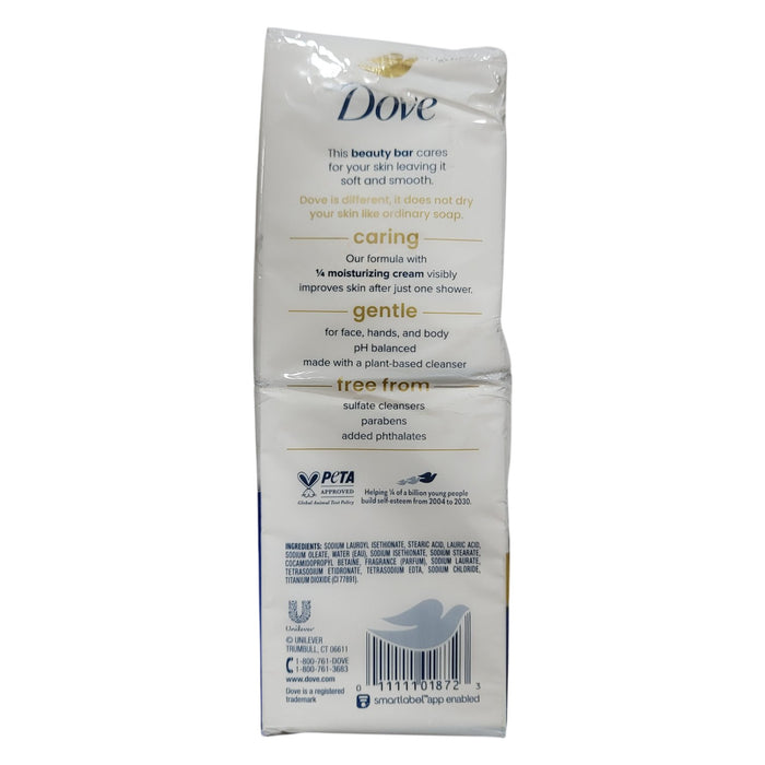 Dove Bar Soap Moisturizing 16 Bars, 4 Oz