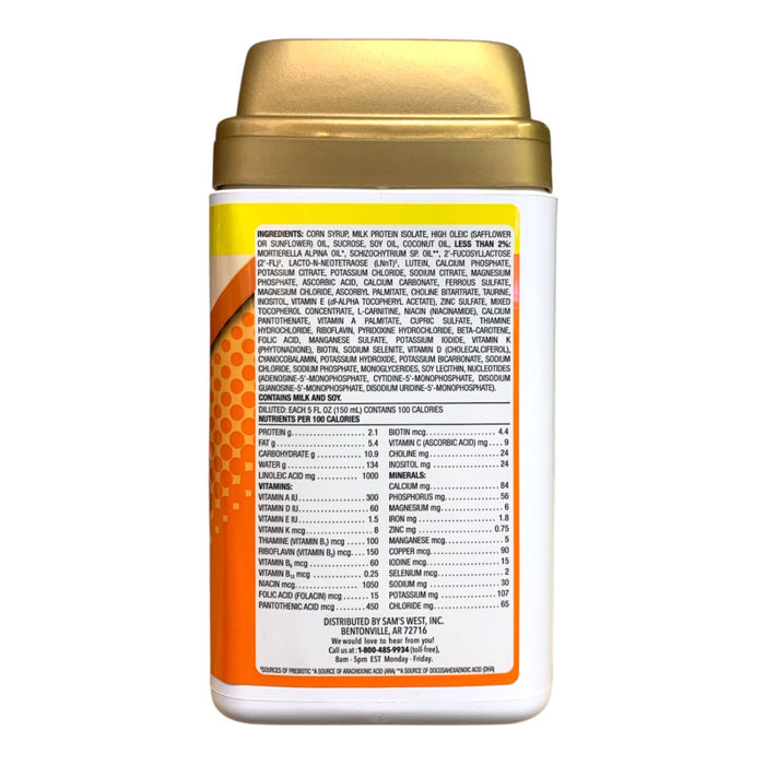 Member's Mark Sensitivity Premium Infant Formula Milk-Based Powder + Iron, 48 oz