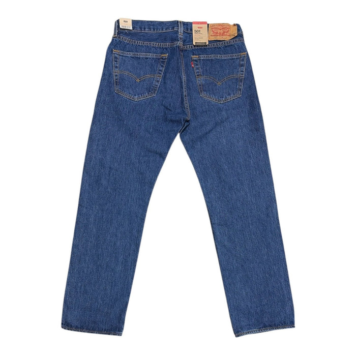 Levi's Mens 501 Original Button Fly Regular fit Straight Leg Jeans