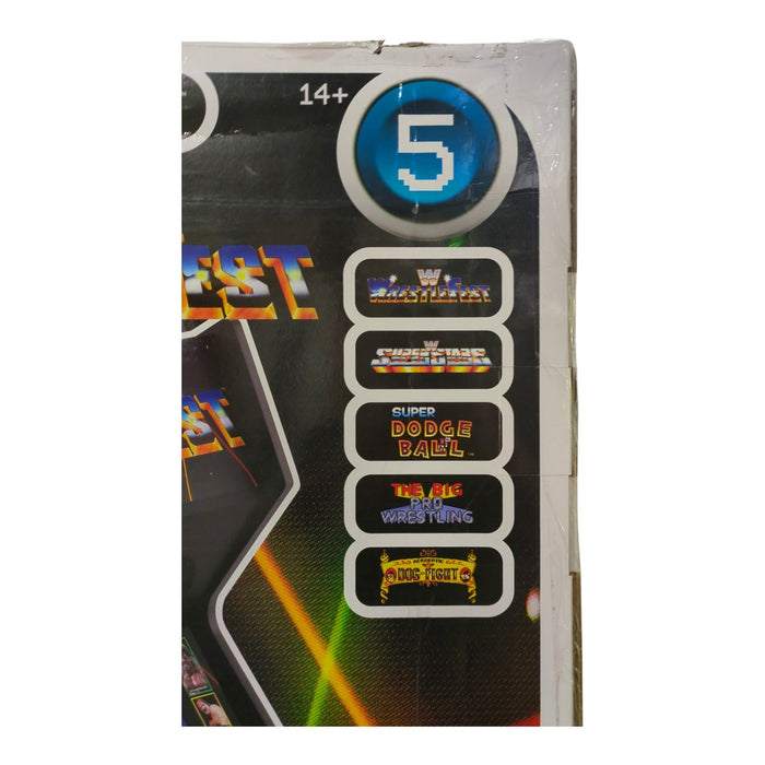 4 Player WWE Supreme Series Premium Arcade Cabinet, 5 Games Included
