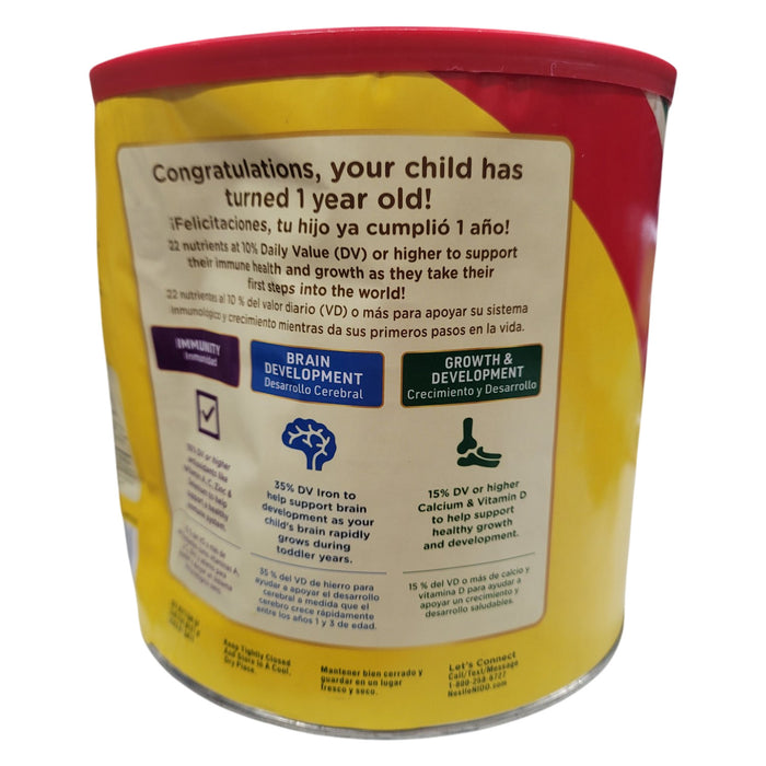 Nestle NIDO 1+ Toddler Powdered Milk Beverage, 22 Growth Nutrients, 4.85 lb.