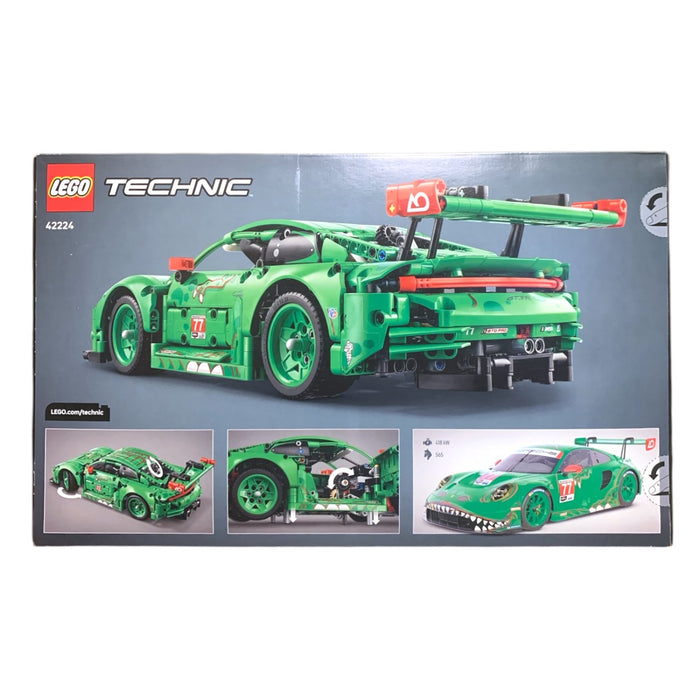 LEGO Technic – Porsche 911 GT3 R REXY AO Racing Car, 42224, 1,313 Pieces