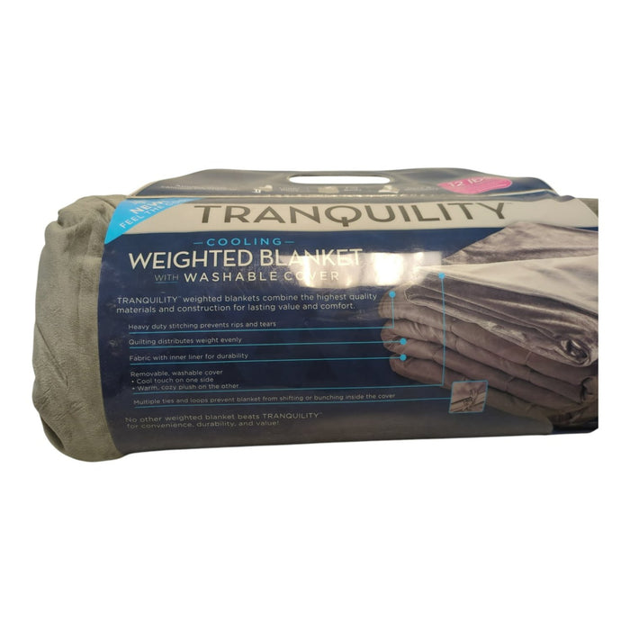 Tranquility Cool-to-the-Touch Weighted Blanket, 12 lbs.