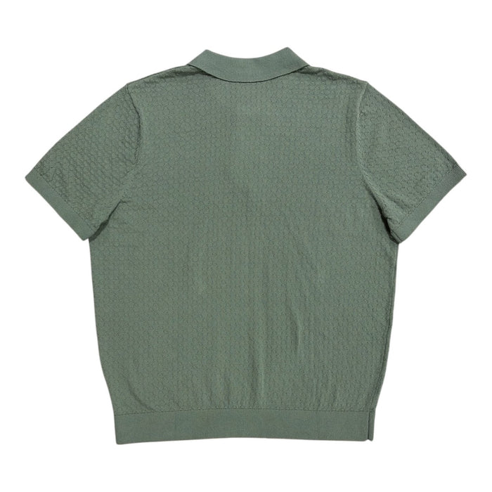 Express Men's Soft Knit Short Sleeve Quarter Zip Sweater Polo
