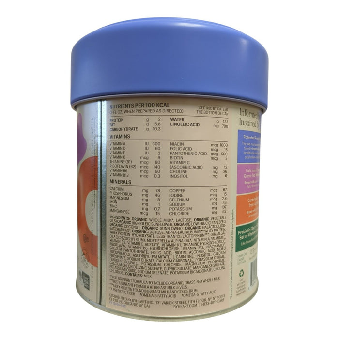 ByHeart Whole Nutrition Powder Infant Formula for 0-12 Months, 24 oz., 2 pk