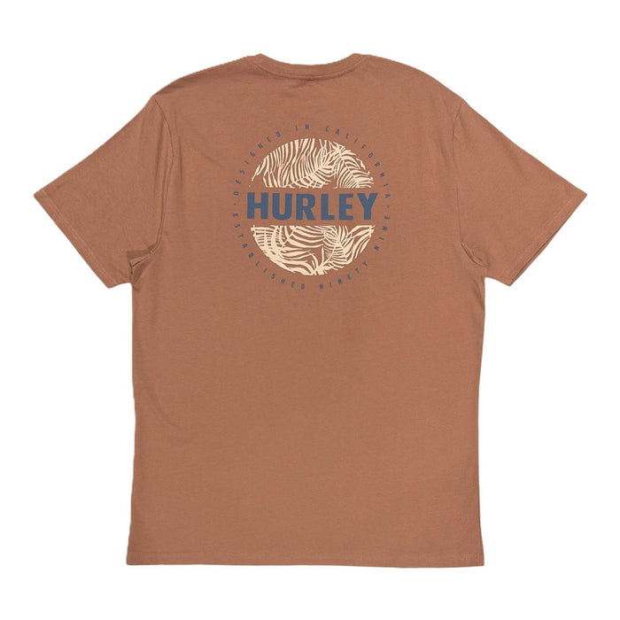 Hurley Men's Tagless Regular Fit 100% Cotton Short Sleeve Graphic Tee