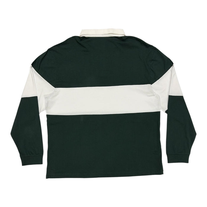 Gap Men's Long Sleeve Classic Fit 100% Cotton Rugby Polo Shirt