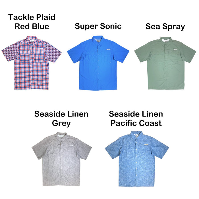Habit Men's Short Sleeve 50+ UPF Fishing Shirt