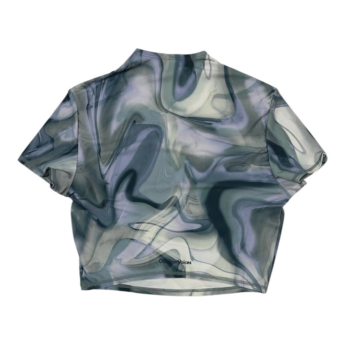 Outdoor Voices Cropped Short Sleeve UPF 50+ Rashguard