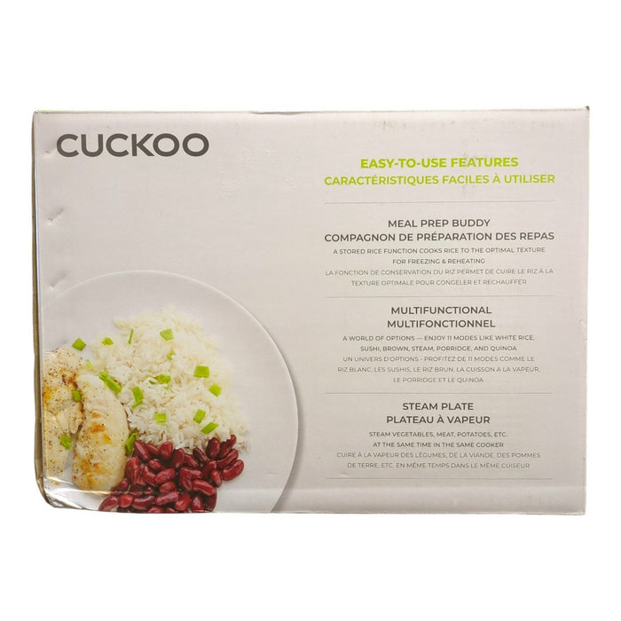 Cuckoo 6-Cup Multifunctional  Rice Cooker & Warmer, CR-0641F