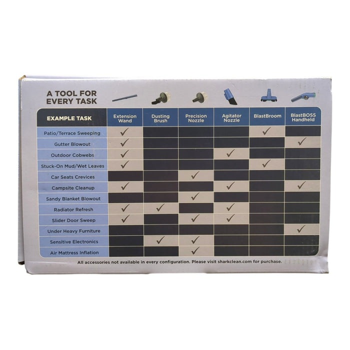 Shark BlastBoss All-in-One Rechargeable & Cordless Air Blasting System