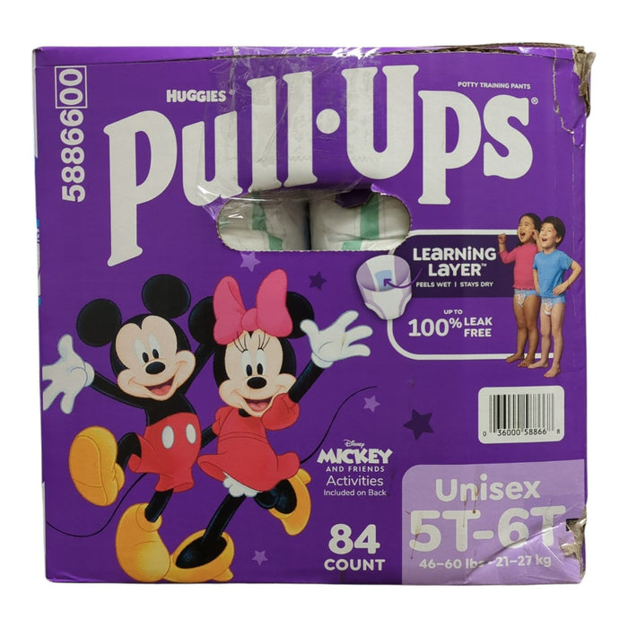 Huggies Unisex Pull-Ups Training Pants, 84ct, 5T-6T