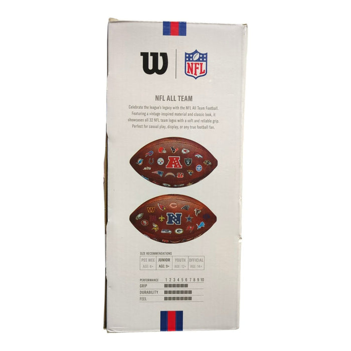 Wilson Junior NFL All-Team Logo Football, WF4022401
