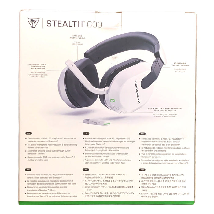 Turtle Beach Stealth 600 Wireless Gaming Headset, Gen 3, For XBOX, PS & PC