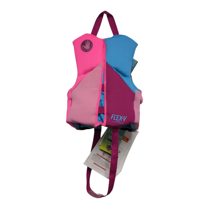 Body Glove Child Breathable PFD Life Jacket, One Size, 33-55 lbs, Pink