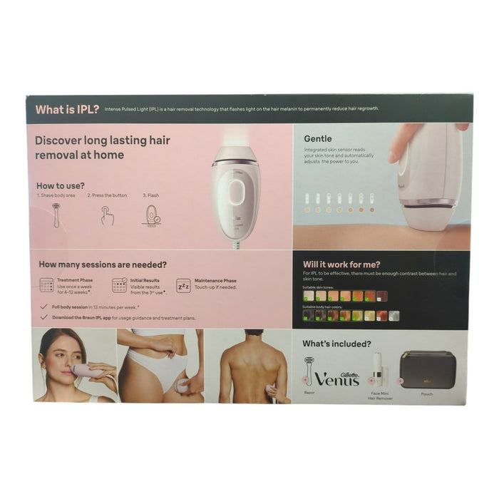 Braun IPL Silk-Expert Mini Laser, Hair Removal Kit