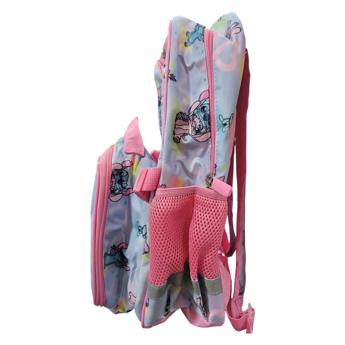 Kids Licensed 16" Reflective Backpack & Insulated Lunch Set, Lilo & Stitch