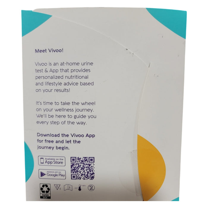 Vivoo At-Home Personalized Smart Urine Test Strips, Fast & Easy to Use, 5 ct.