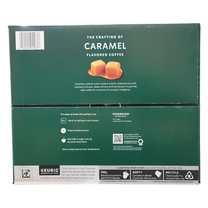 Starbucks K-Cup Coffee Pods, Caramel Flavored, 64 ct.