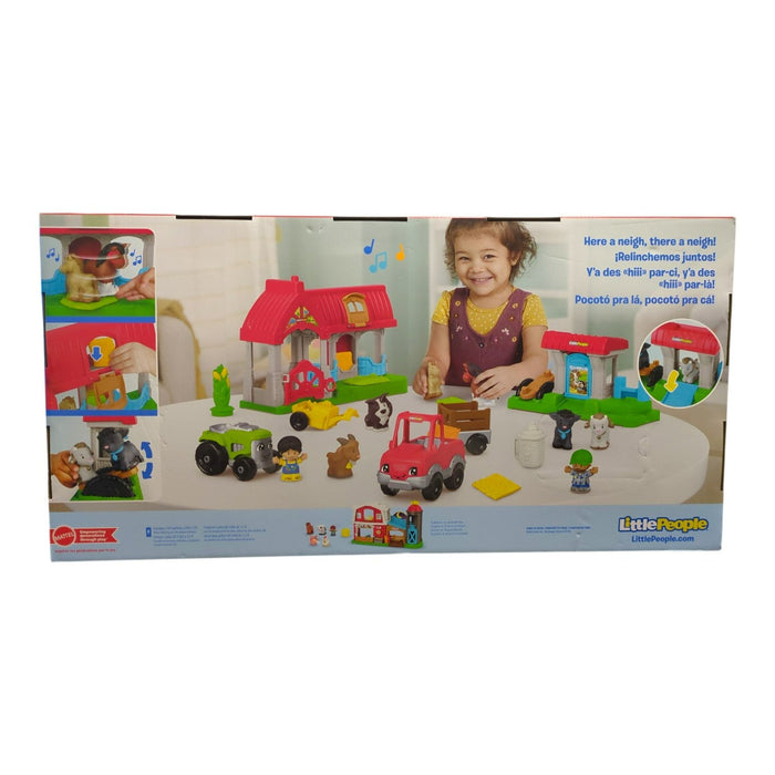 Fisher-Price Little People Horse Stable & Goat Yard Toddler Playset