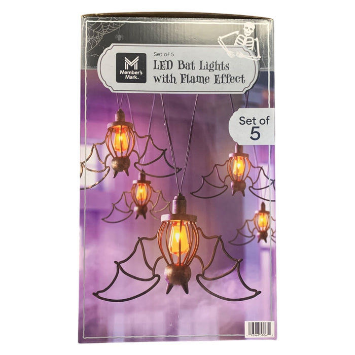 Member's Mark LED Bat Lights with Flame Effect, Set of 5