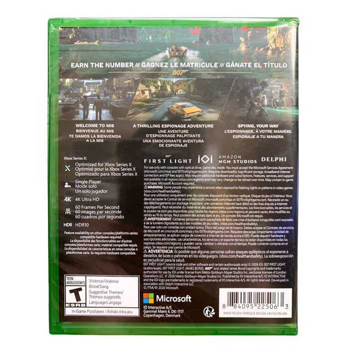 007: First Light - Standard Edition for Microsoft Xbox Series X